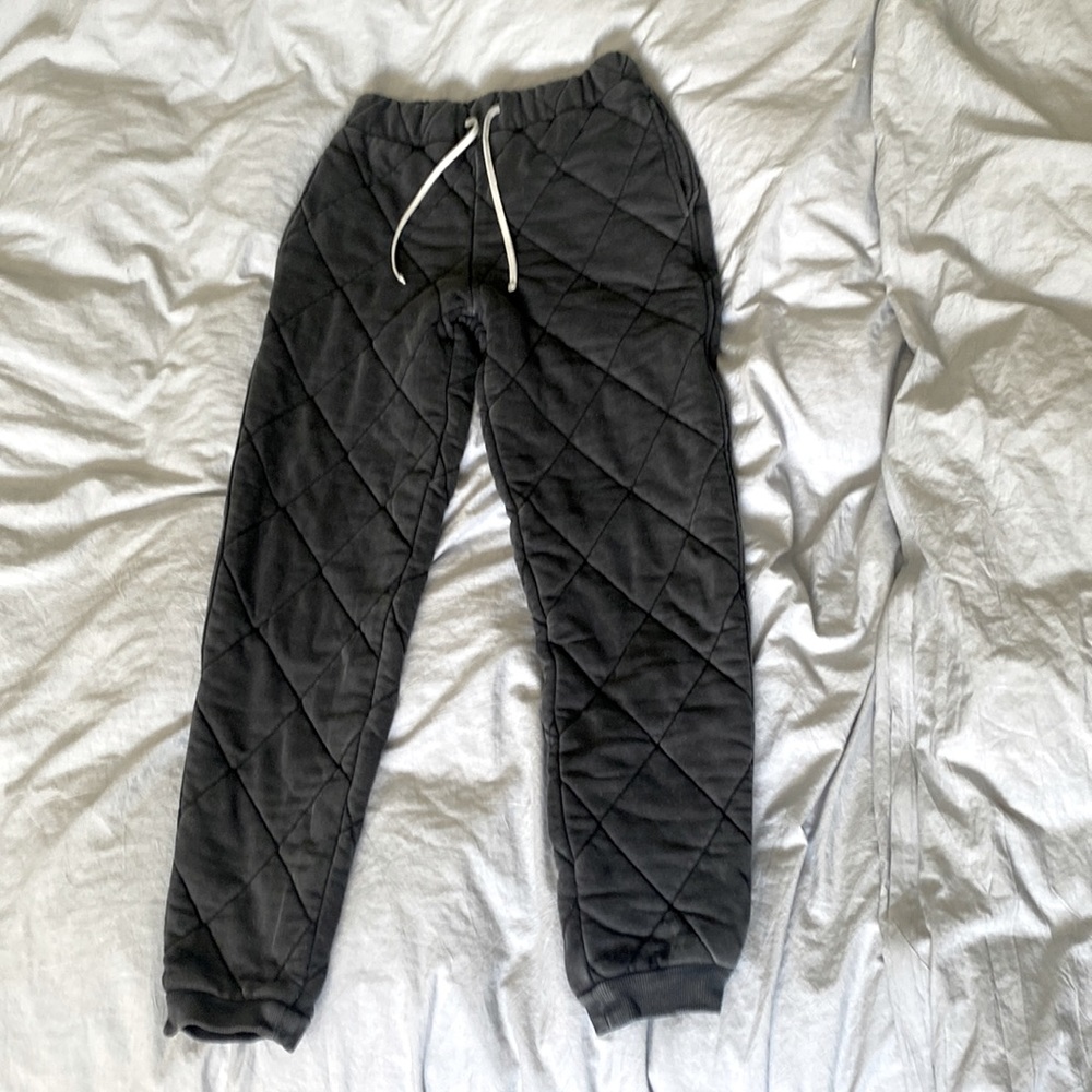 Quilted sweatpants forever 21